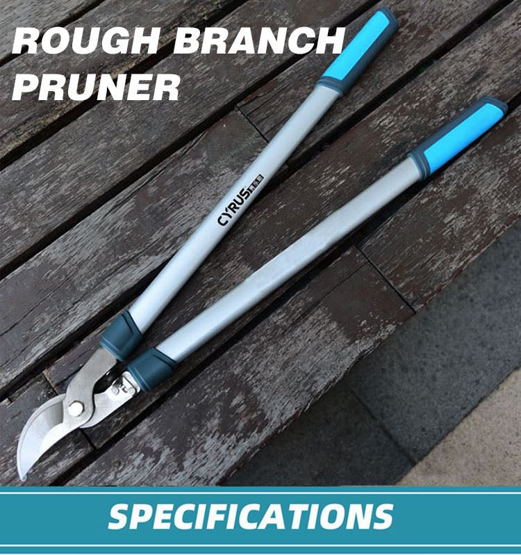 Garden bypass lopper handle