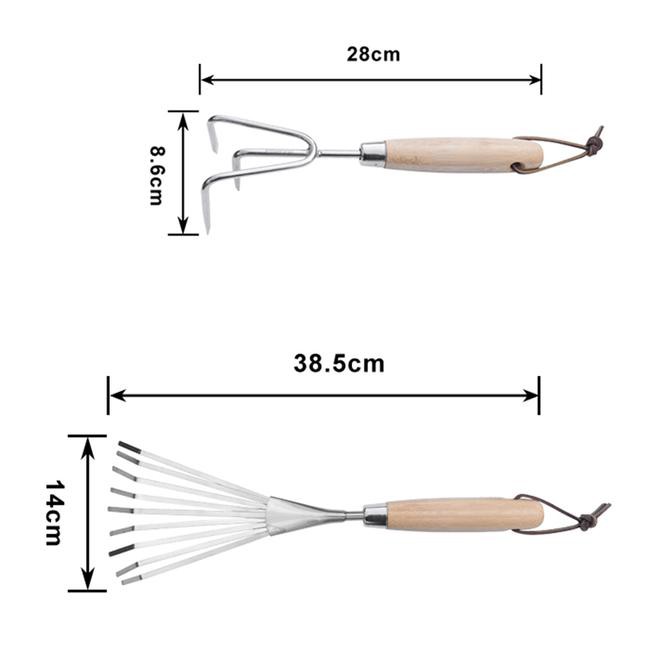 stainless steel gardening sets