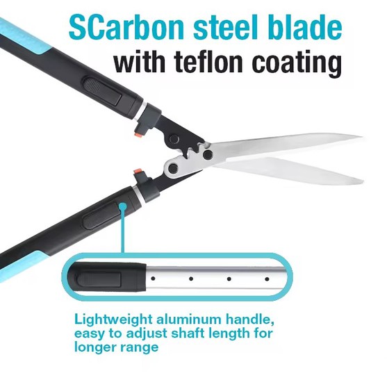 Extended Handles In Manual Hedge Trimming Extended Handles In Manual Hedge Trimming