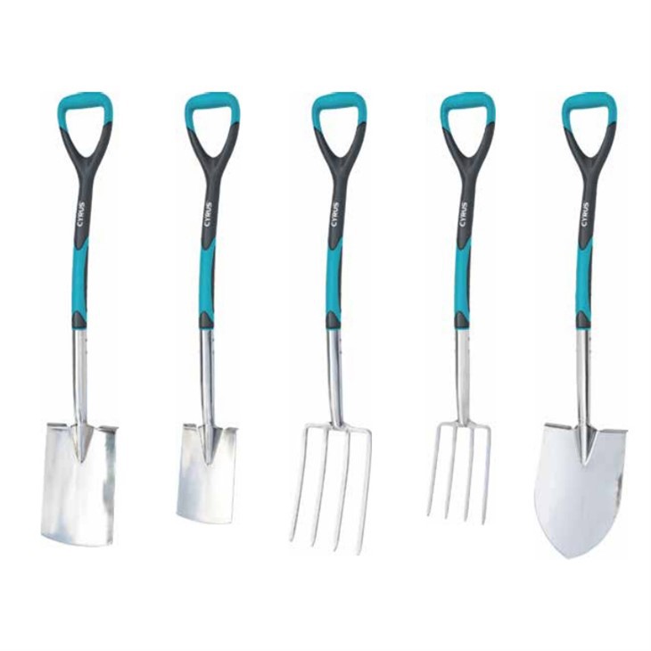 Spade Shovel Thiab Fork Set